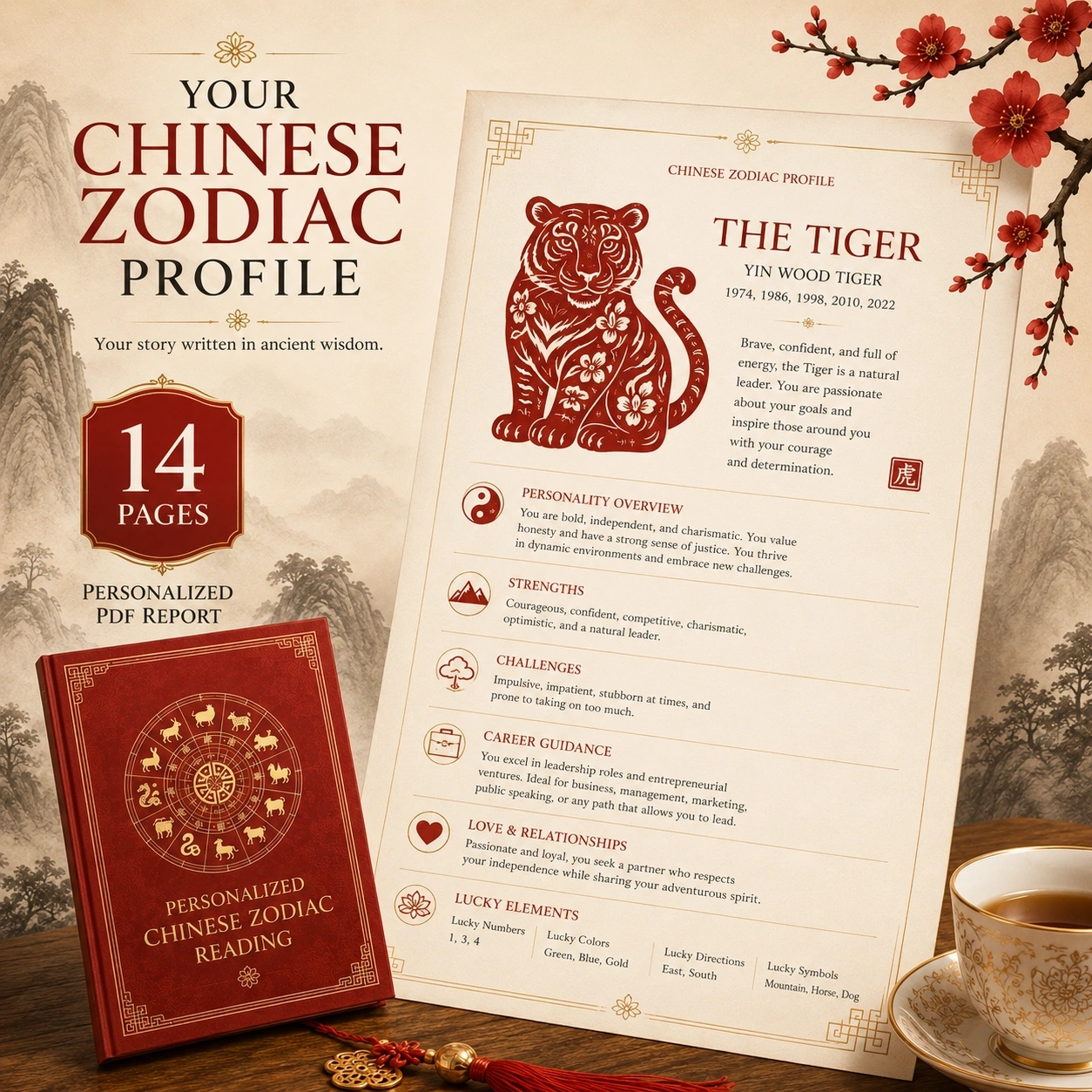 Personalized Chinese Zodiac Reading - Image 2