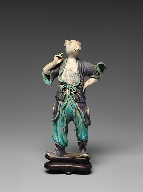Figurine en porcelaine chinoise représentant le Lapin, de la manufacture de Jingdezhen, fin du XVIIe siècle – début du XVIIIe siècle, The Metropolitan Museum of Art